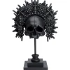 New KARE Design Deco Object King Skull Black 49cm