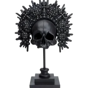 New KARE Design Deco Object King Skull Black 49cm