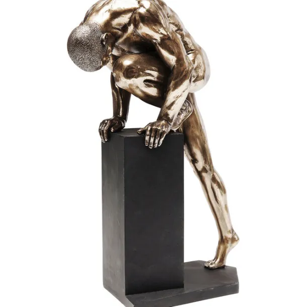 deco_object_nude_man_stan_2.webp Discount KARE Design Deco Object Nude Man Stand Bronze 35cm