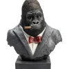 Best KARE Design Deco Object Smoking Gorilla 48cm