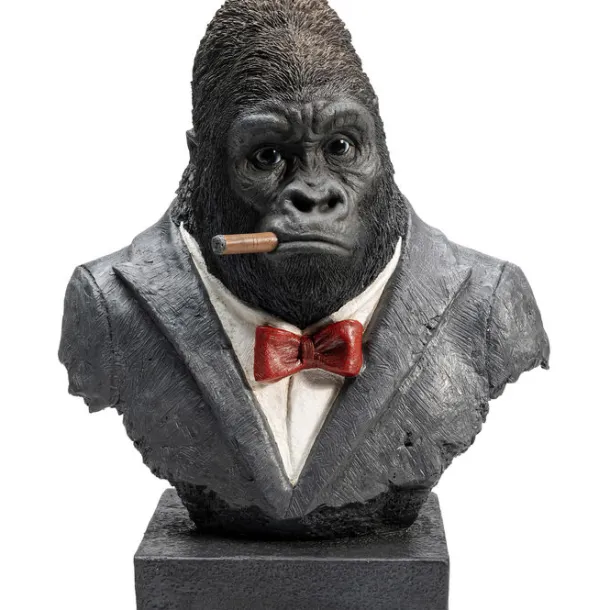 deco_object_smoking_goril_0.webp Best KARE Design Deco Object Smoking Gorilla 48cm