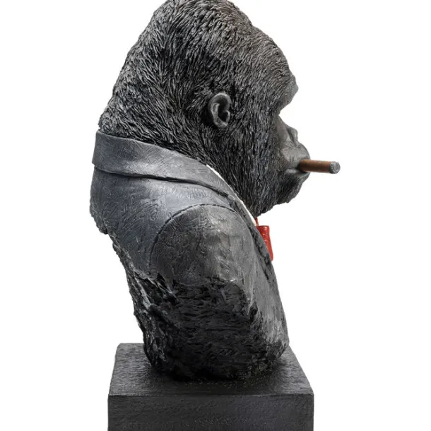 deco_object_smoking_goril_3.webp Best KARE Design Deco Object Smoking Gorilla 48cm