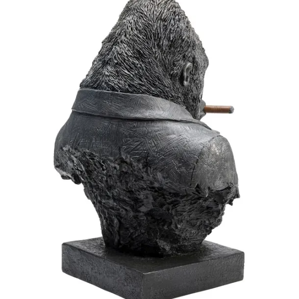 deco_object_smoking_goril_4.webp Best KARE Design Deco Object Smoking Gorilla 48cm