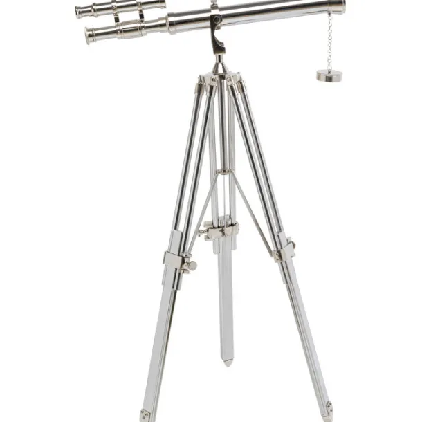 deco_object_telescope_sil_2.webp Best KARE Design Deco Object Telescope Silver 125cm