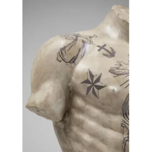 Outlet KARE Design Deco Object Torso Tattoo