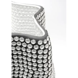 Outlet KARE Design Deco Vase Anemone Black 43cm