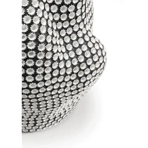 Outlet KARE Design Deco Vase Anemone Black 43cm