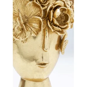 Sale KARE Design Deco Vase Flowercrown Gold 20cm