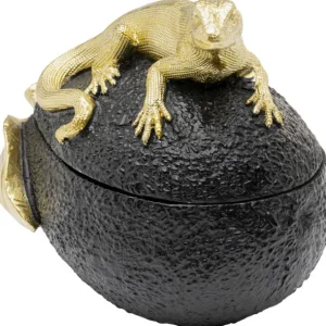 Sale KARE Design Deko Box Avocado Lizard 15cm
