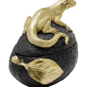 Sale KARE Design Deko Box Avocado Lizard 15cm