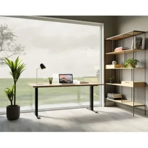 New KARE Design Desk Office Jackie Oak Black 160x80