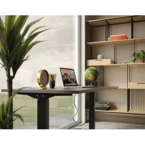 Outlet KARE Design Desk Office Smart Black Black 140x70