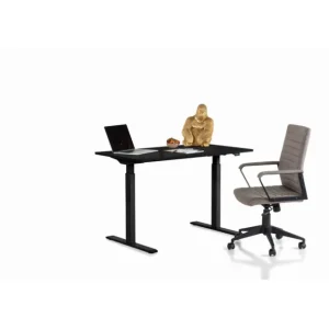 New KARE Design Desk Office Smart Black Black 120x70