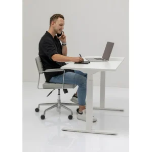 New KARE Design Desk Office Smart White White 140x70