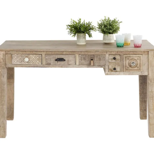 desk_puro_xcm_drawers_0.webp Best KARE Design Desk Puro 135x60cm 6Drawers
