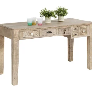 Best KARE Design Desk Puro 135x60cm 6Drawers