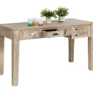 Best KARE Design Desk Puro 135x60cm 6Drawers