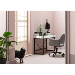 New KARE Design Desk Soran Black 120x50cm