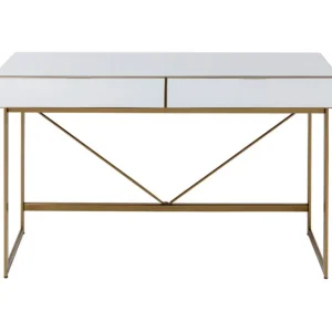 Outlet KARE Design Desk Soran Gold 120x50cm