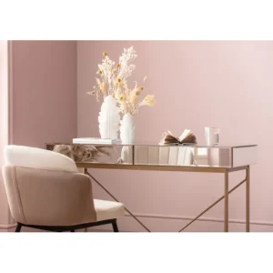 Outlet KARE Design Desk Soran Gold 120x50cm
