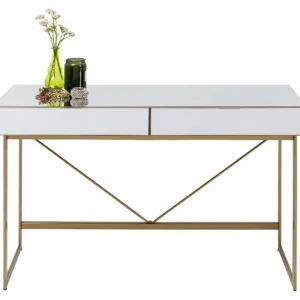 Outlet KARE Design Desk Soran Gold 120x50cm
