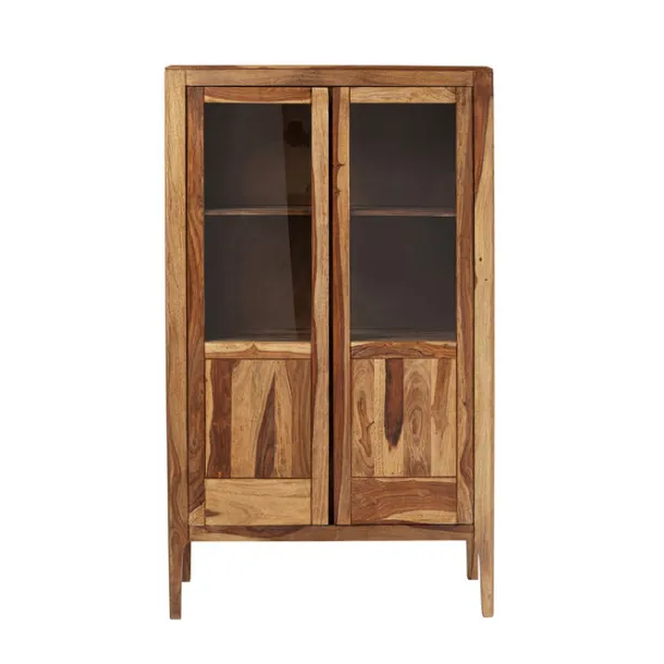 display_cabinet_brooklyn__2.webp Outlet KARE Design Display Cabinet Brooklyn Nature 2 Doors