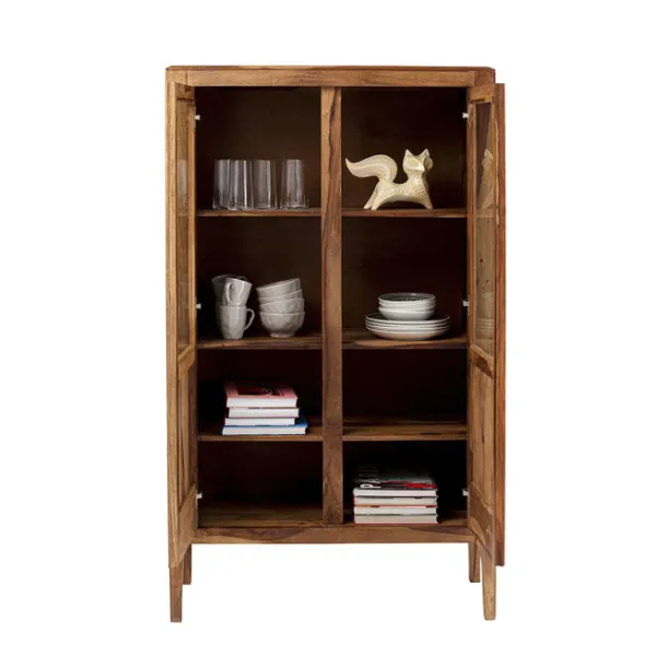 display_cabinet_brooklyn__3.webp Outlet KARE Design Display Cabinet Brooklyn Nature 2 Doors