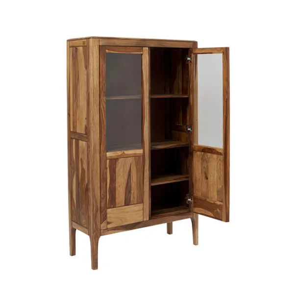 display_cabinet_brooklyn__4.webp Outlet KARE Design Display Cabinet Brooklyn Nature 2 Doors
