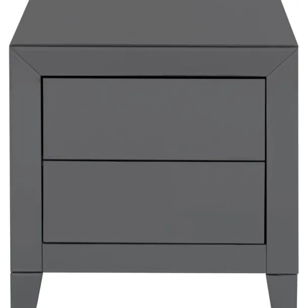 dresser_small_luxury_push_0.webp Outlet KARE Design Dresser Small Luxury Push 2 Drawers Grey