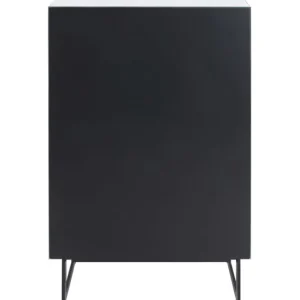 Clearance KARE Design Dresser Soran 5 Drawers Black 65x114cm