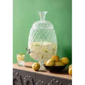 Outlet KARE Design Drink Dispenser Pineapple Clear (2/part)