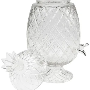 Outlet KARE Design Drink Dispenser Pineapple Clear (2/part)