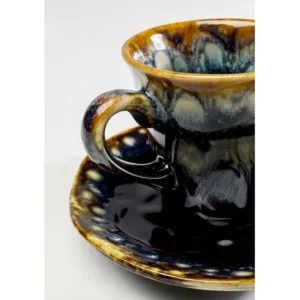 Discount KARE Design Espresso Cup Lio Dark Blue (2/part)