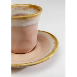 Sale KARE Design Espresso Cup Nala Rose (2/part)