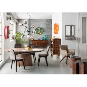 Hot KARE Design Extension Table Benvenuto Walnut 200(50)x110cm