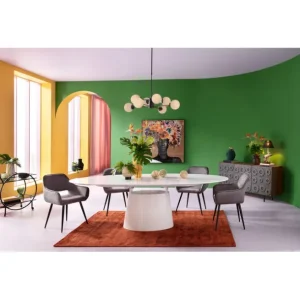 Sale KARE Design Extension Table Benvenuto White 200(50)x110cm