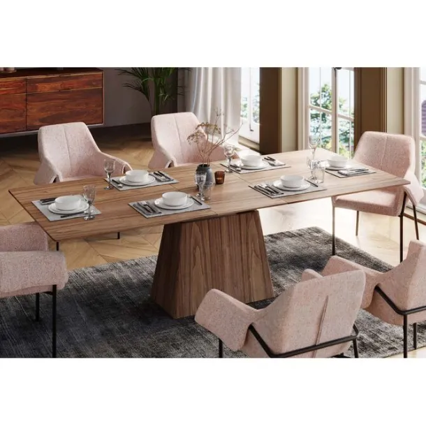 extension_table_benvenuto_3.webp Fashion KARE Design Extension Table Benvenuto Walnut 200(50)x110cm