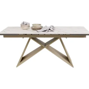 New KARE Design Extension Table Nelly Greige 180(40+40)x90cm