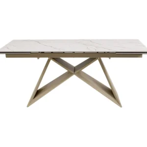 New KARE Design Extension Table Nelly Greige 180(40+40)x90cm