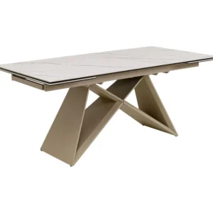 New KARE Design Extension Table Nelly Greige 180(40+40)x90cm