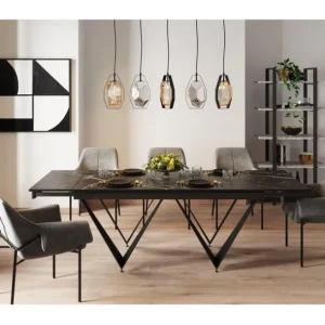 New KARE Design Extension Table Sandra 180(40+40)x90cm