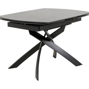 Discount KARE Design Extension Table Twist Black 120(30+30)x90cm