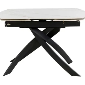New KARE Design Extension Table Twist Onyx 120(30+30)x90cm