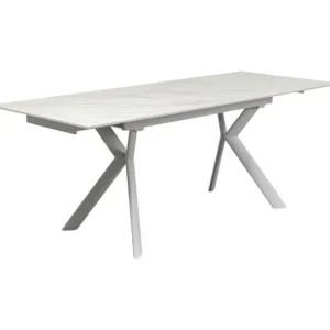 Fashion KARE Design Extension Table Xenia White 140(+30+30)x80cm