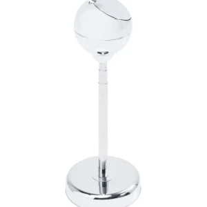 Fashion KARE Design Floor Ashtray Spheric Chrome