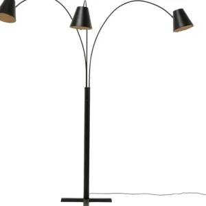 Fashion KARE Design Floor Lamp Cappellino Black Matt