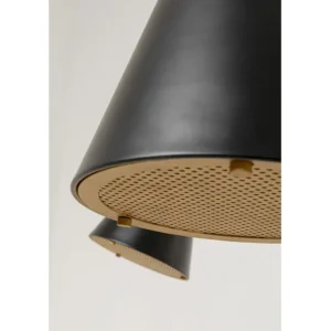 Fashion KARE Design Floor Lamp Cappellino Black Matt