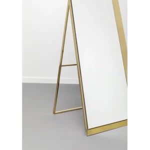 Best KARE Design Floor Mirror Arezzo Brass 53x160cm