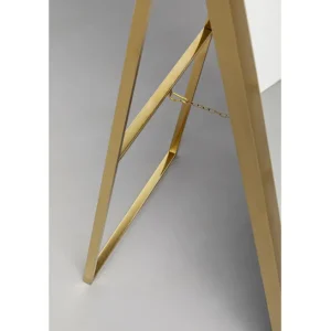 Best KARE Design Floor Mirror Arezzo Brass 53x160cm