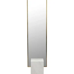 Sale KARE Design Floor Mirror Hulda Brass 46x180cm